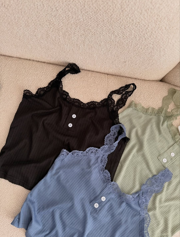 ست کراپ و شلوار لباس خواب زنانه ژانتی